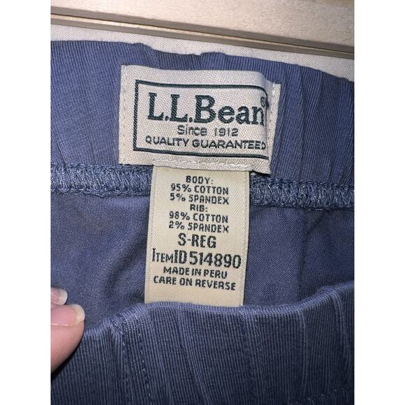 L.L. Bean Pajama Set Men Size S Blue Wicked Soft Knit Long-Sleeve Hoodie & Pants - Picture 14 of 16
